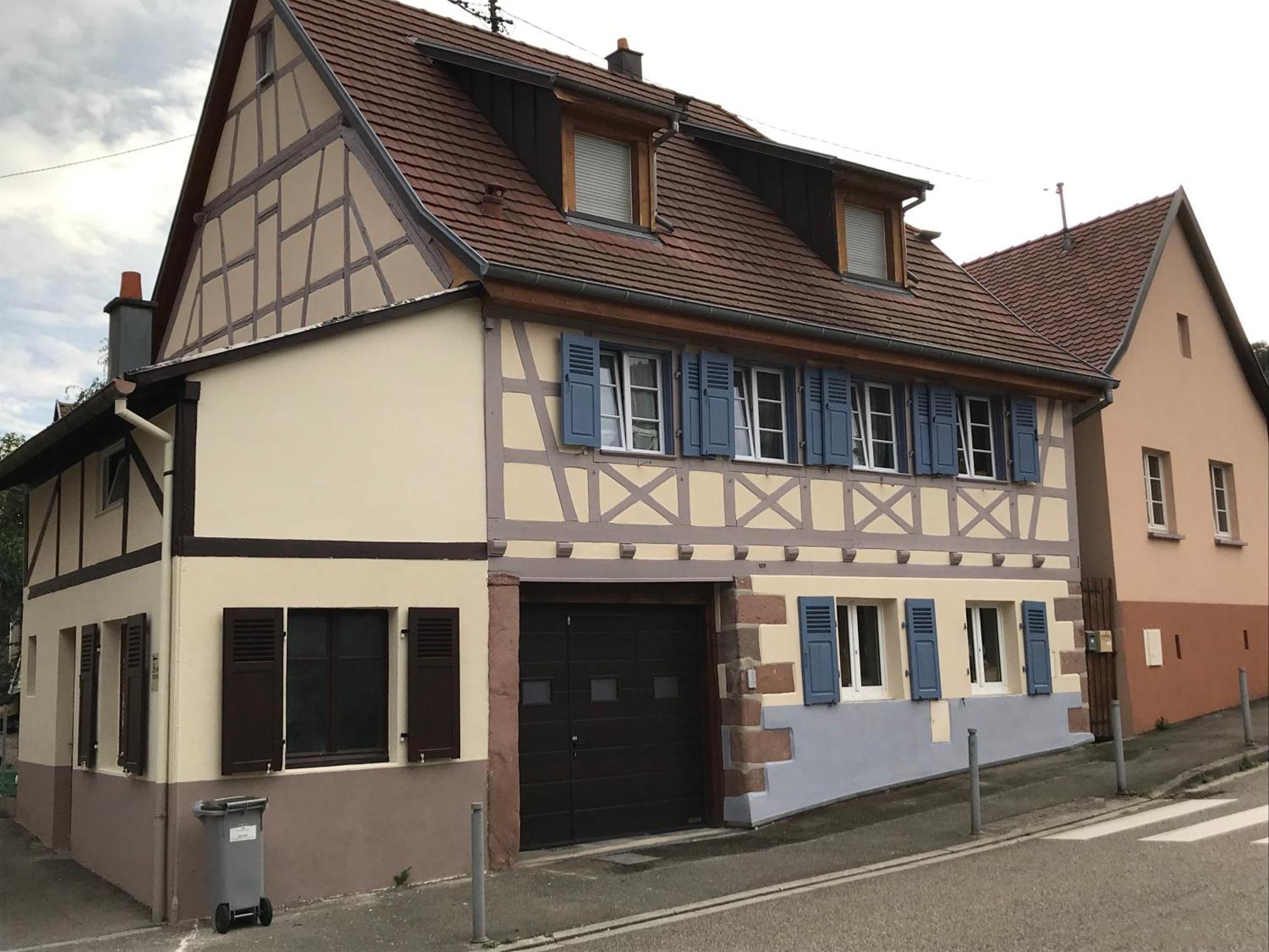 Ferienwohnung Le Logis Du Vignoble Kintzheim Exterior foto